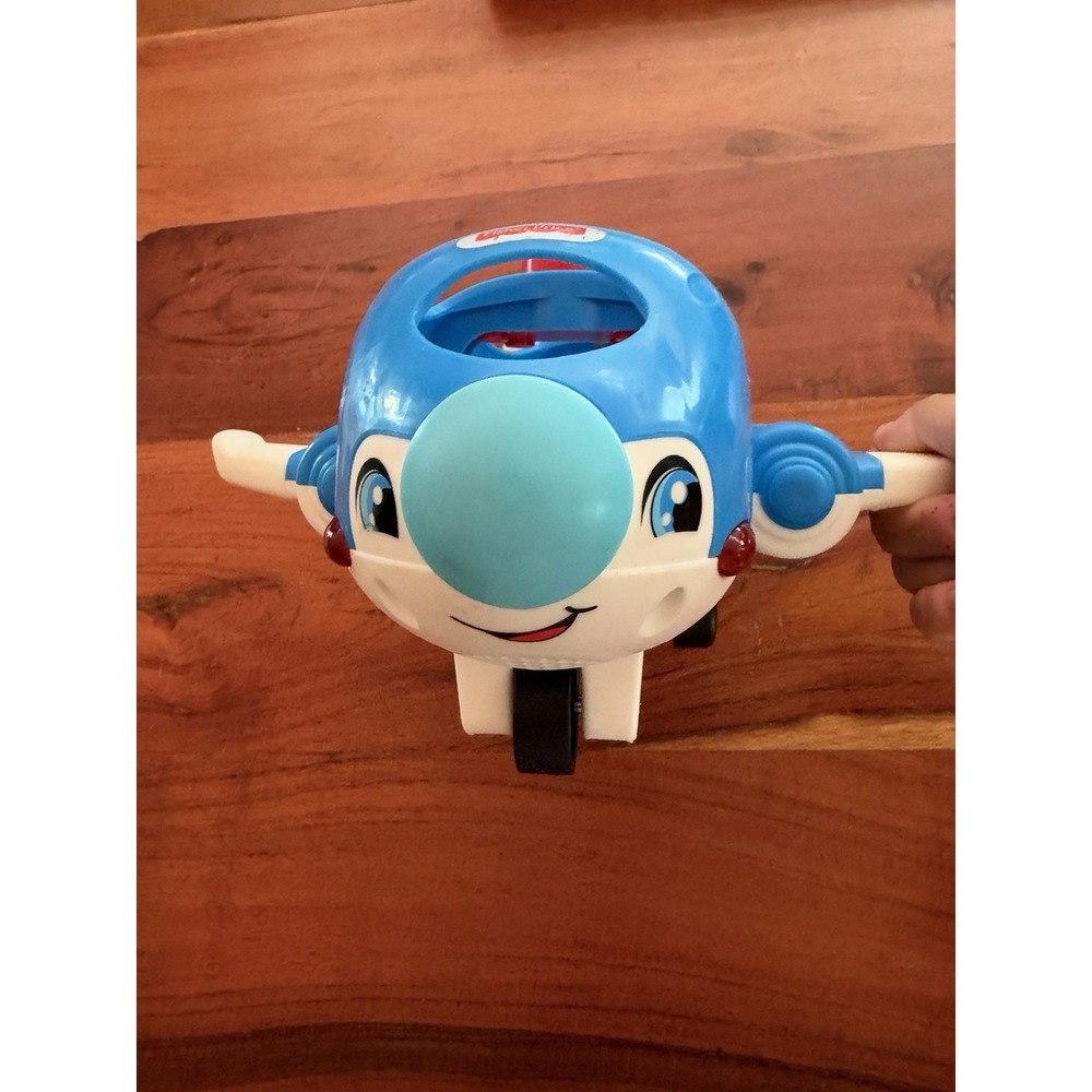 Fisher-Price Little People- 2016Airplane Jet Blue Lights and sounds, Talking!